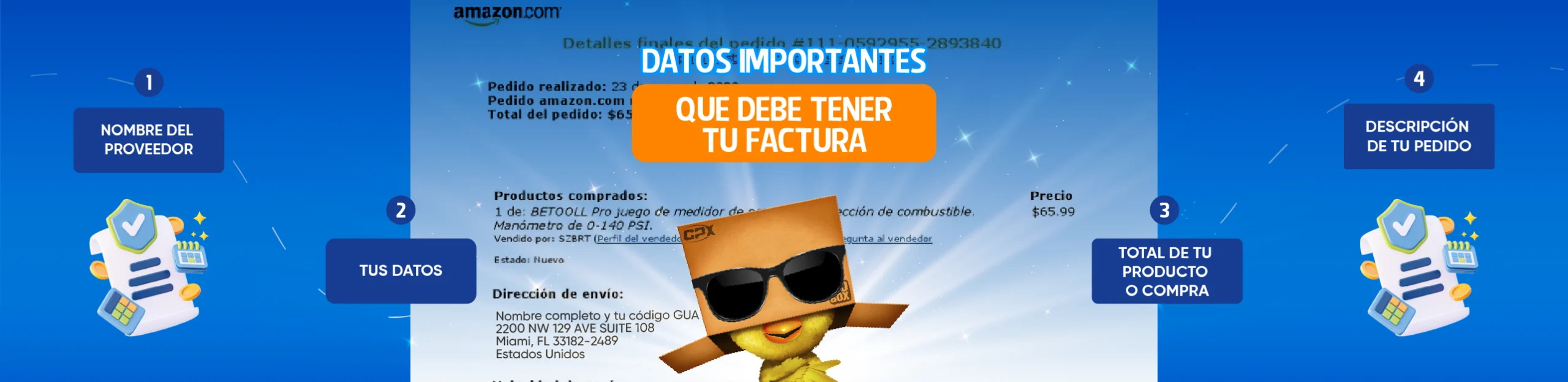 datos de factura